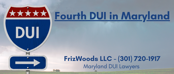FrizWoods 4th DUI Maryland Banner