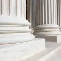 Court steps