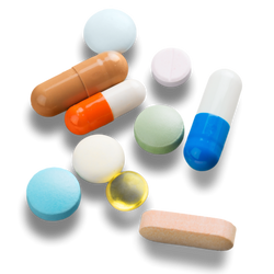 photograph of pills