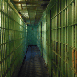 inside of a jail